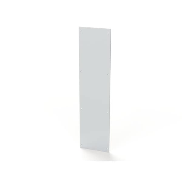 End Plate, 70.62 in. H x 17-3/4 in. W x 3/4 in. L, Carbon Steel